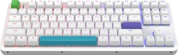 Клавиатура игровая проводная Red Square Alumix TKL Simple g3ms Amber RSQ-20050 (белая)