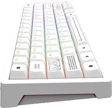 Клавиатура игровая беспроводная Дарк Проджект KD65A DP-KD-65A-010100-GZR g3ms Zircon(белая)