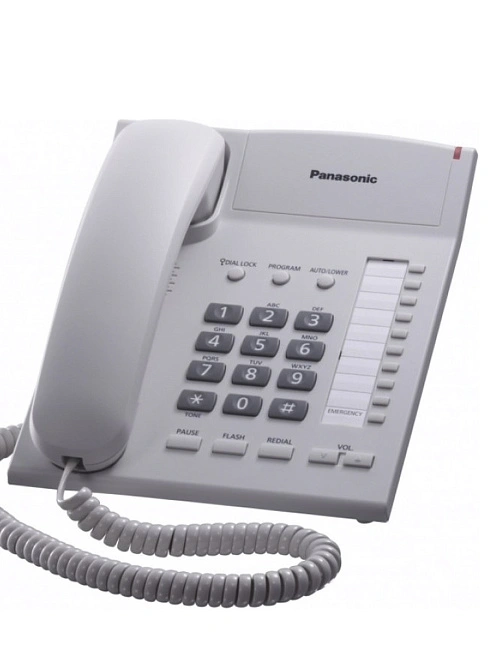 Проводной телефон Panasonic KX-TS2382UAW, белый