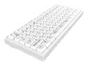 Клавиатура игровая Дарк Проджект Zeno White g3ms Sapphire CM81 DP-CM81ZWC (белая)