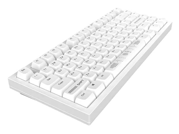 Клавиатура игровая Дарк Проджект Zeno White g3ms Sapphire CM81 DP-CM81ZWC (белая)