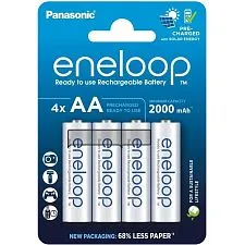 Аккумулятор Panasonic Eneloop AA 2000mAh BL4 (BK-3MCDE/4CP), Япония