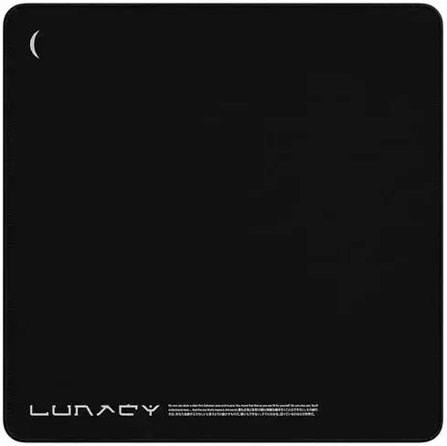Коврик Lunacy CTRL Clear Black L, 49x49 см BMBL (черный)