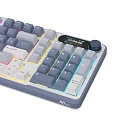 Клавиатура игровая Royal Kludge RK-S98 Cream switch (белая, серая)