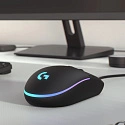 Мышь игровая проводная Logitech G102 Lightsync, 910-005808 (черная)