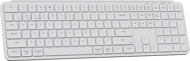 Клавиатура беспроводная ультратонкая Keychron В6 Pro B6P-K8-RU Ivory White (белая)