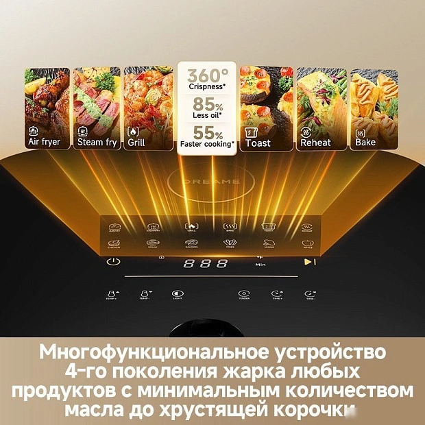 Аэрогриль (аэрофритюрница) Dreame Air Fryer AF30 (белый)