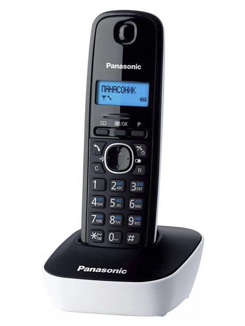 Радиотелефон беспроводной Panasonic KX-TG1611UAW (белый)