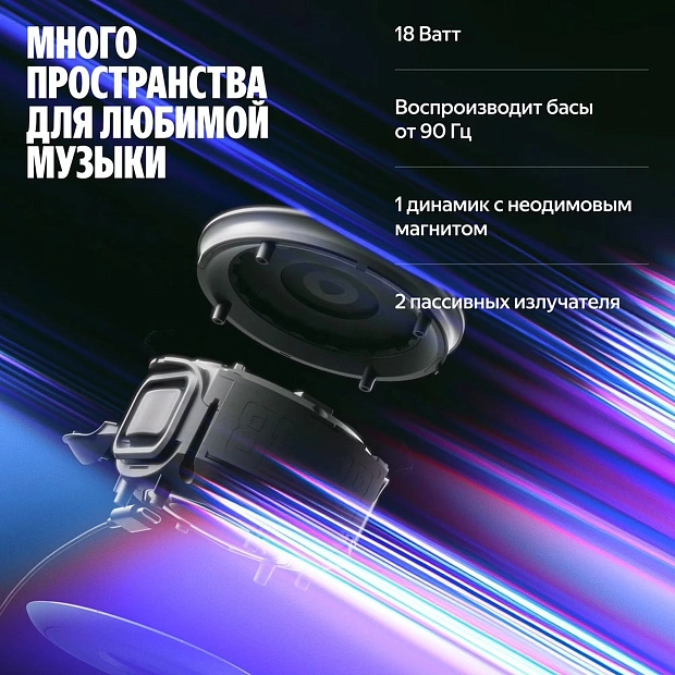Умная колонка Яндекс Станция Мини 3 Про с Zigbee YNDX-00059BLK, черный