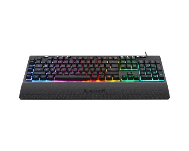 Клавиатура игровая проводная Redragon Shiva, K512RGB-1 77689,(черная) 