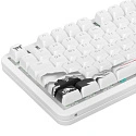 Клавиатура игровая беспроводная Red Square Alumix TKL Satori g3ms Jade RSQ-20055 (белая)