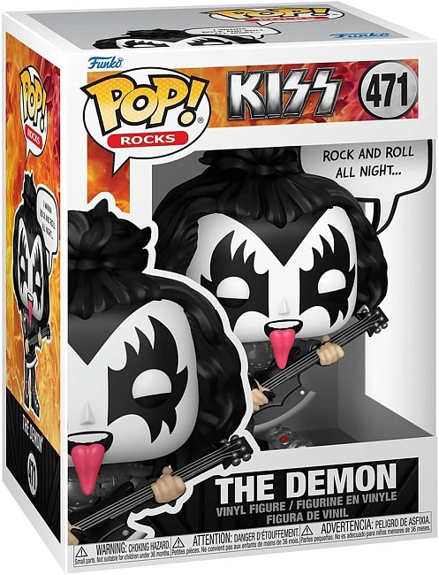Фигурка Funko POP Kiss: - Демон (R&R All Night)