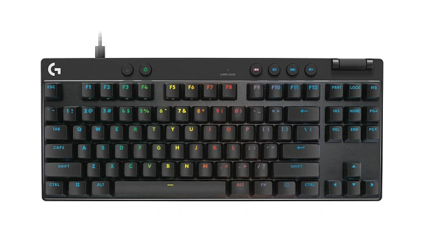 Клавиатура игровая магнитная Logitech PRO X TKL RAPID 920-013235 (чёрная)
