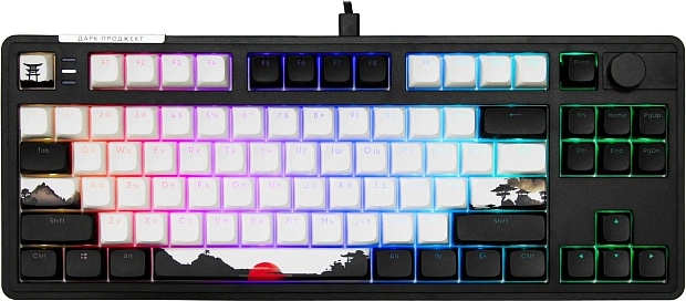 Клавиатура игровая проводная Дарк Проджект KD87A g3ms Moonstone DP-KD-87A-000100-GMS (черная)