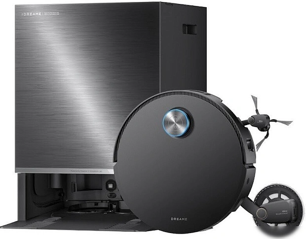 Робот-пылесос Dreame Robot Vacuum X60 Pro Ultra MatriX Black RLM92DE (евровилка, черный)