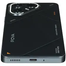 Смартфон Tecno POVA 7 5G 8/256GB Geek Black, LJ7, индустриальный черный