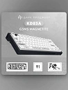 Клавиатура игровая проводная Дарк Проджект KD83A  DP-KD-83A-100100-GMN g3ms Magnetite (черно-белая)