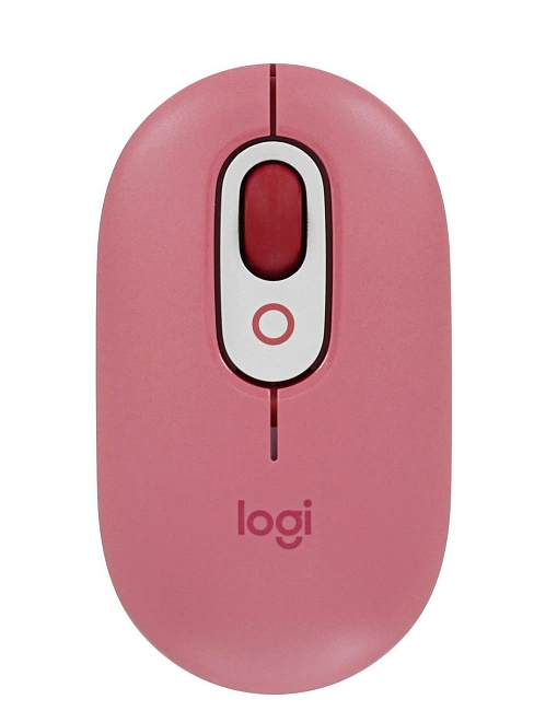 Мышь беспроводная Logitech Pop (розовая), 910-006419