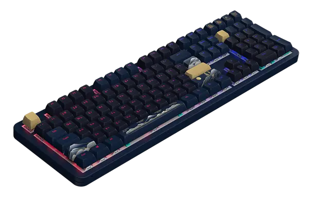 Клавиатура игровая проводная Red Square Alumix 104 Yotei g3ms Sapphire, RSQ-20069 (синий)
