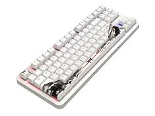 Клавиатура игровая беспроводная Red Square Alumix TKL Satori g3ms Jade RSQ-20055 (белая)