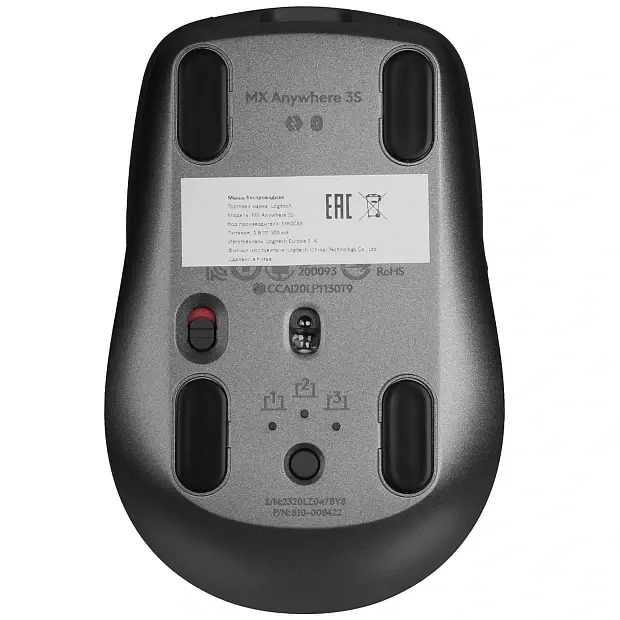 Мышь беспроводная Logitech MX Anywhere 3S, 910-006938 (черная)