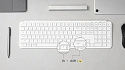 Клавиатура беспроводная ультратонкая Keychron В6 Pro B6P-K8-RU Ivory White (белая)