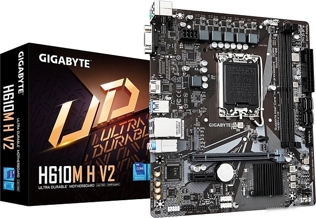 Материнская плата Gigabyte H610M H V2 (rev. 1.0)