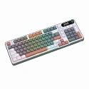 Клавиатура игровая Royal Kludge RK-S98 Chartreuse switch (белая,зеленая)