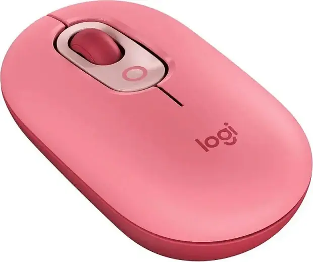 Мышь беспроводная Logitech Pop (розовая), 910-006419