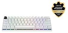 Клавиатура игровая беспроводная Logitech PRO X 60 920-011934 (белая)