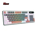 Клавиатура игровая Royal Kludge RK-S98 Brown switch (белая, зеленая)