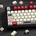Клавиатура игровая Дарк Проджект KD83A g3ms Onyx v2 DP-KD-83A-110100-GOX СССР (красная/белая)