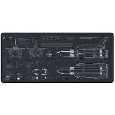 Коврик жаккард Дарк Проджект Landau XL 900x400x4мм (DP-MD-0033)