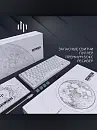 Клавиатура игровая Дарк Проджект Zeno White g3ms Sapphire CM81 DP-CM81ZWC (белая)