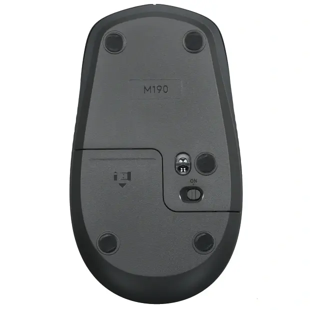 Мышь беспроводная Logitech М190 Charcoal (графит) 910-005905