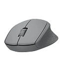 Мышь беспроводная Logitech M330 Silent Plus, 910-004927 (серая)