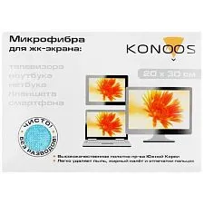 KT-1 Салфетка из микрофибры для ЖК-телевизоров 20x30 см
