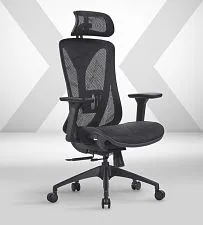 Кресло офисное поворотное Sparx FX-19 IT Black