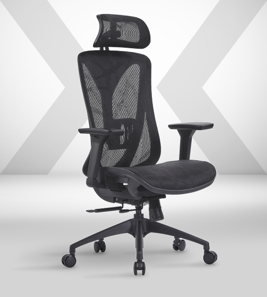 Кресло офисное поворотное Sparx FX-19 IT Black