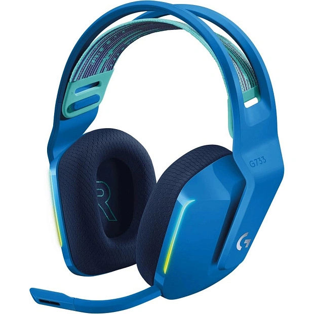 Наушники игровые беспроводные Logitech G733 (981-000945) синий