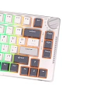 Клавиатура игровая Royal Kludge RK-H81 Blue switch (белая)