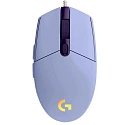 Мышь игровая проводная Logitech G102 Lightsync, 910-005857 (фиолетовая)