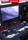 Клавиатура игровая проводная Red Square Alumix TKL Classic Kitsune g3ms Aquamarine RSQ-20051(черная)