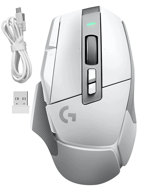 Мышь беспроводная/проводная Logitech G502 X Lightspeed (белая) 910-006228