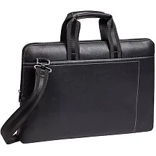Сумка для ноутбука до 15.6" Сумка Rivacase 8930, кожзам, черный