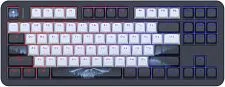Клавиатура игровая проводная Red Square Alumix TKL ClassicSerenity g3ms Aquamarine RSQ-20053(черная)