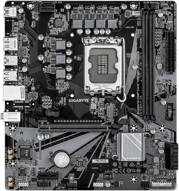 Материнская плата Gigabyte B760M H V2