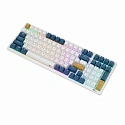 Клавиатура игровая Royal Kludge RK98 Brown switch (белая, синяя)