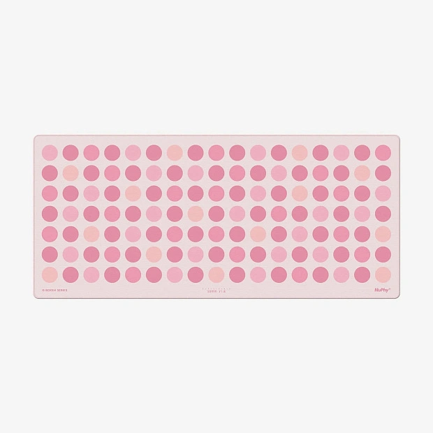 Коврик для мыши Nuphy Deskmat G80, розовый