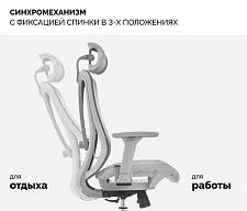 Кресло офисное поворотное Sparx FX-7 IT Grey 